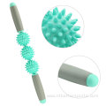 3 Spiky Hedgehog Balls Muscle Massage stick roller